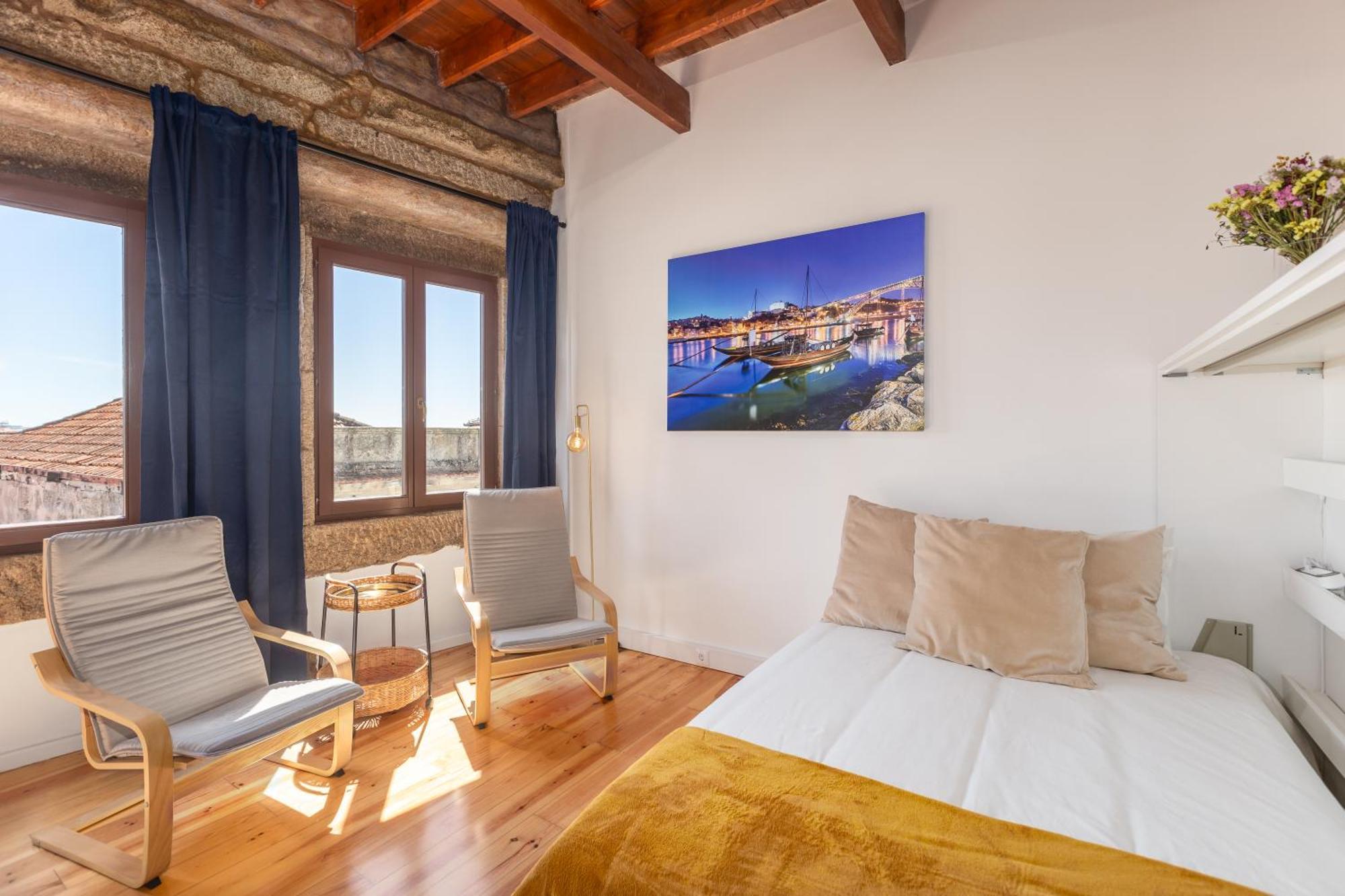 Studio Para 4 Pessoas No Porto Kültér fotó
