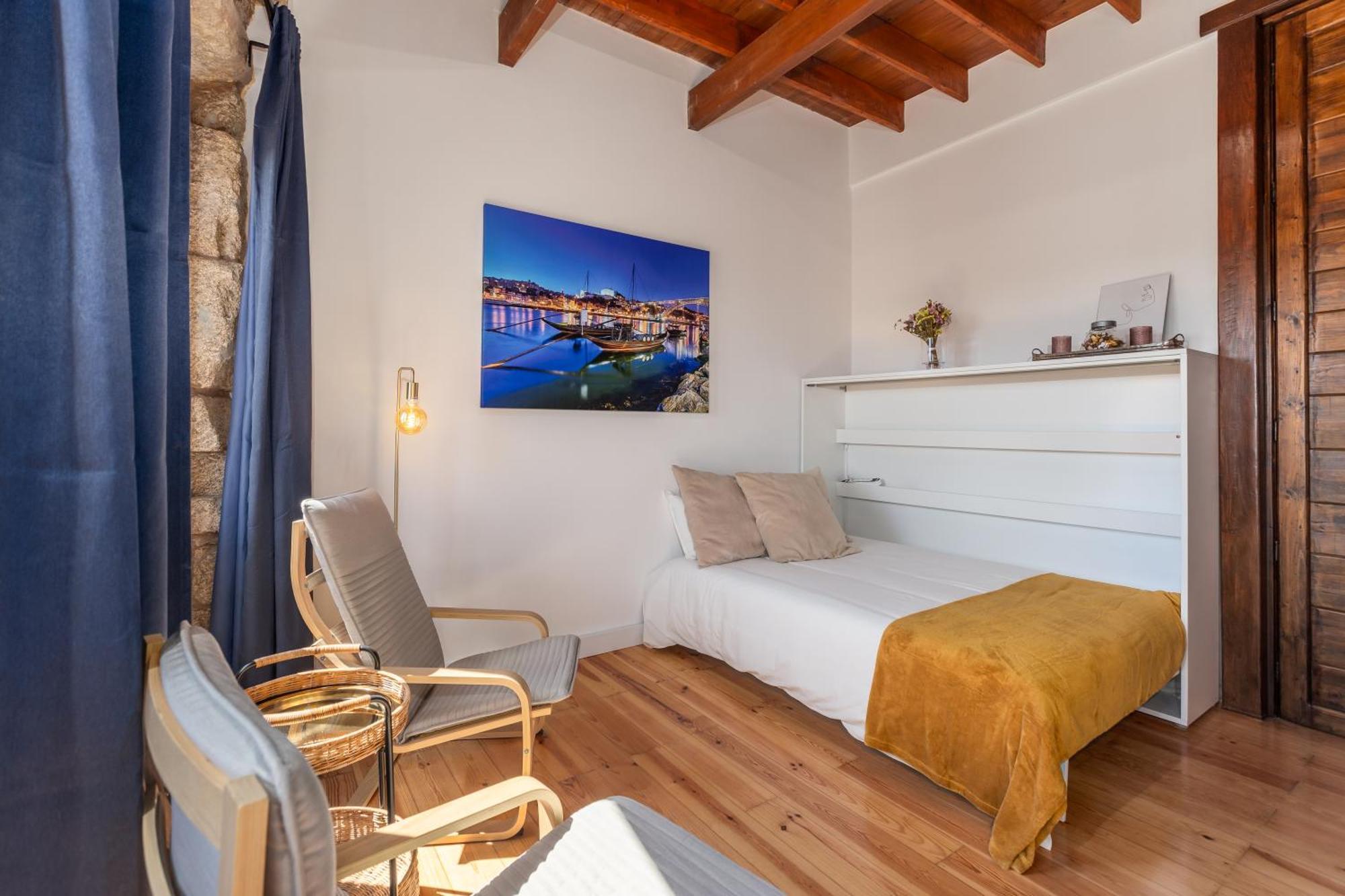 Studio Para 4 Pessoas No Porto Kültér fotó